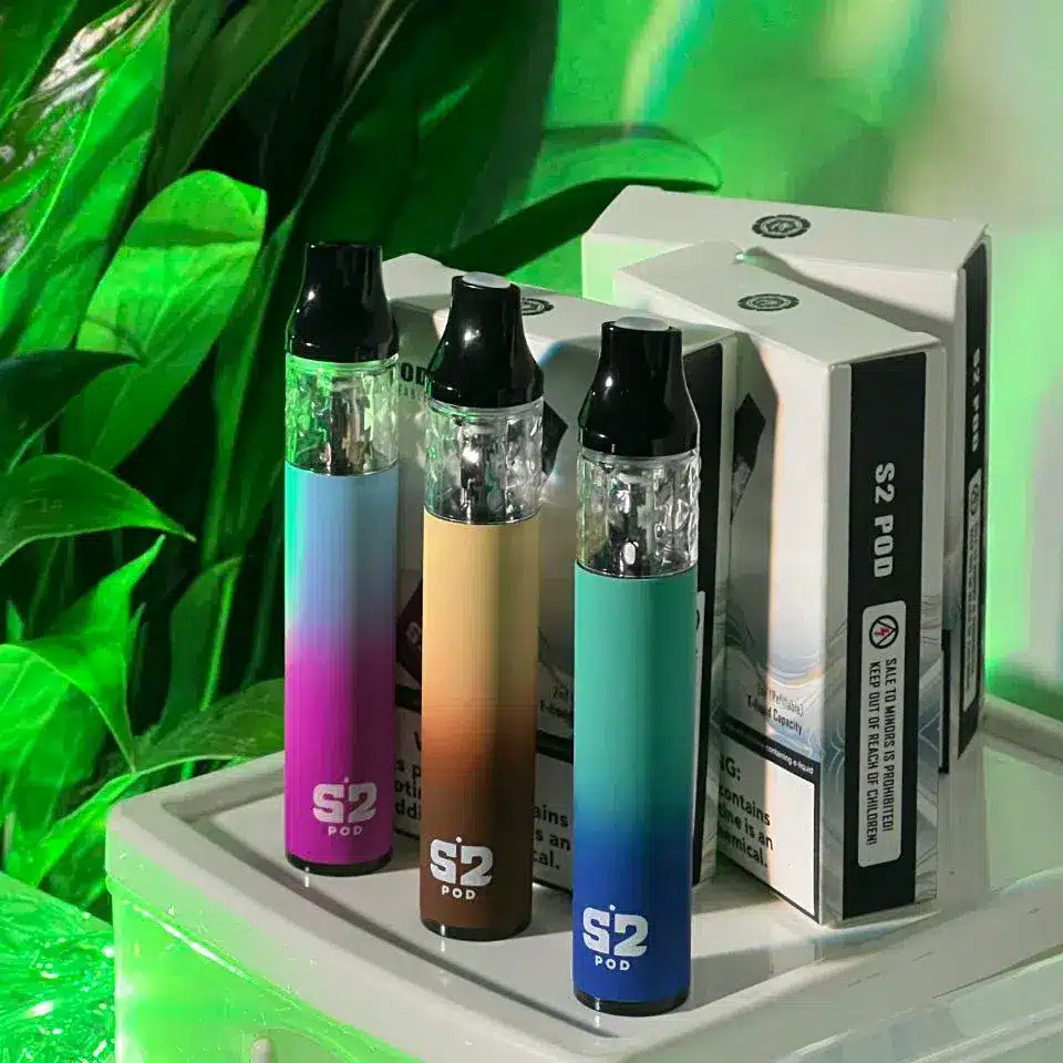 將軍S2-POD.webp 將軍 S2 POD 0.8Ω 小煙主機 空煙彈 一盒三顆 注油主機 換彈式:圖片 1